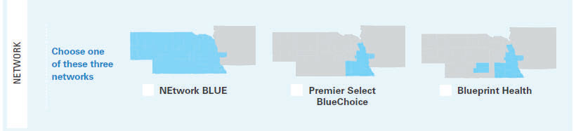 network coverage areas, described below